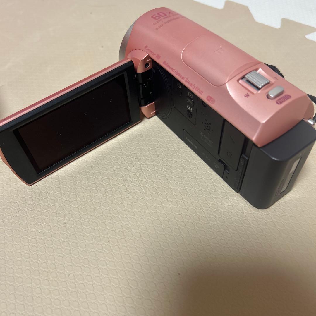 Sony HDR-CX670ピンク ビデオカメラ 本体 即決可能
