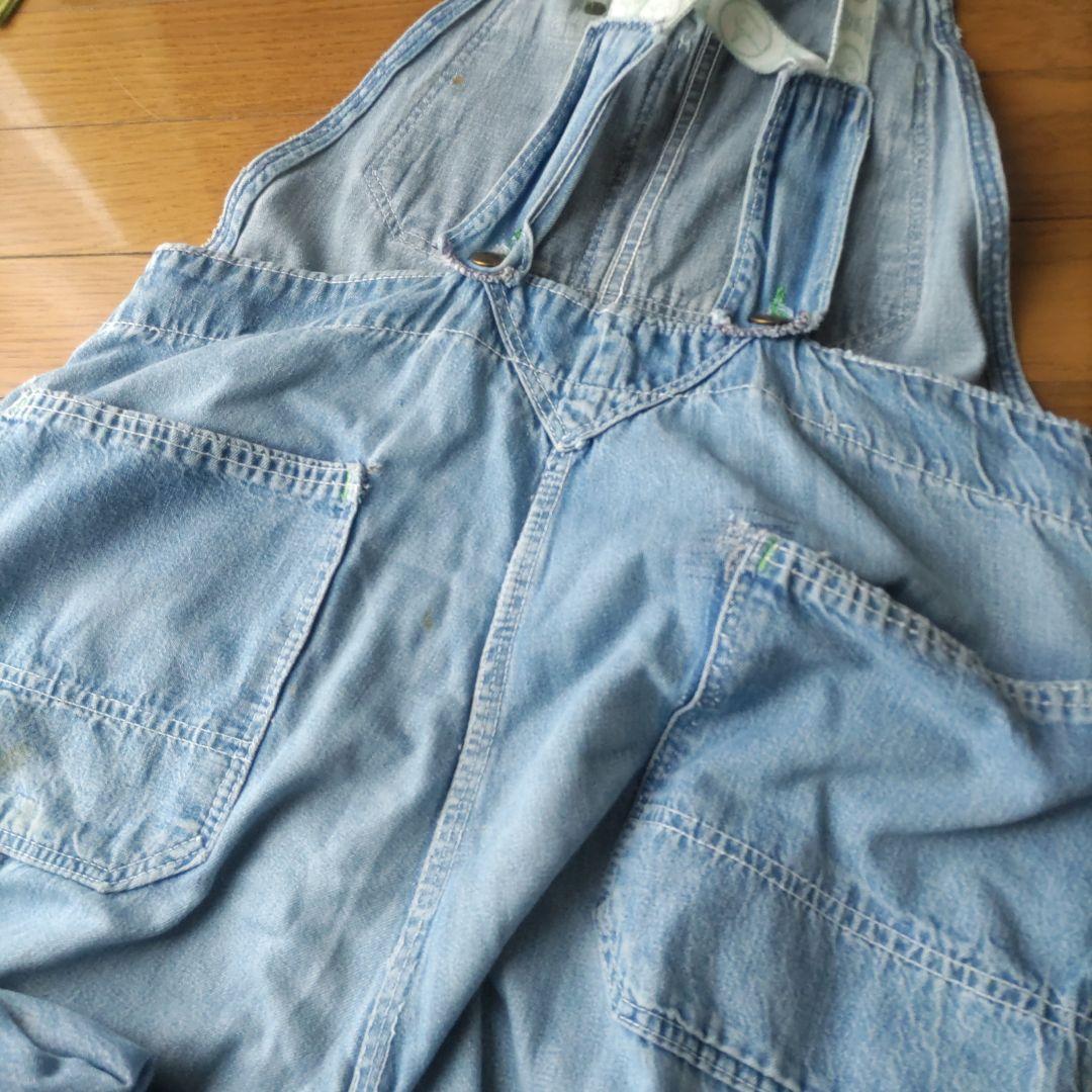 50s　duckhead オーバーオール　ローバック　ヴィンテージ