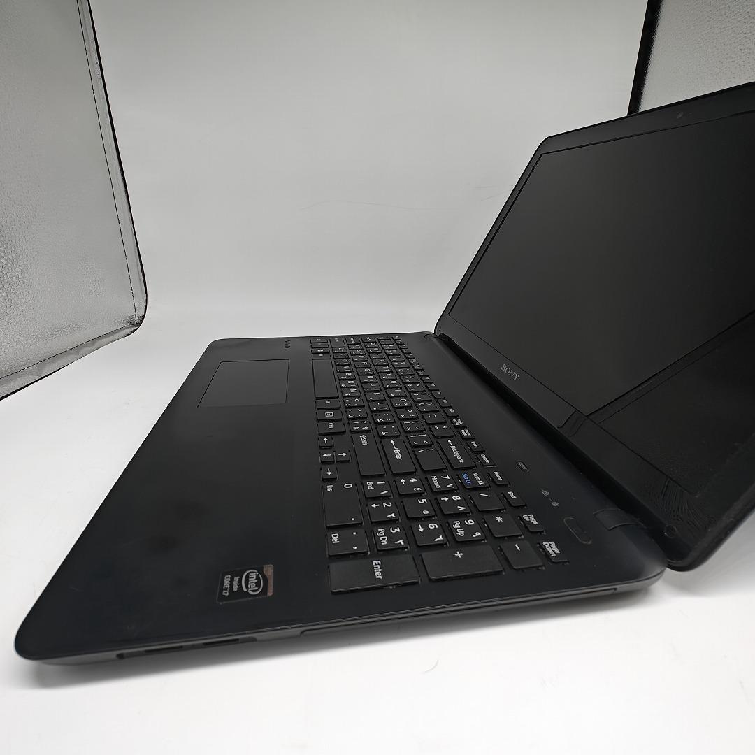 【VAIO】SVF 爆速i7 新品SSD256GB 16GB ブラックノートPC