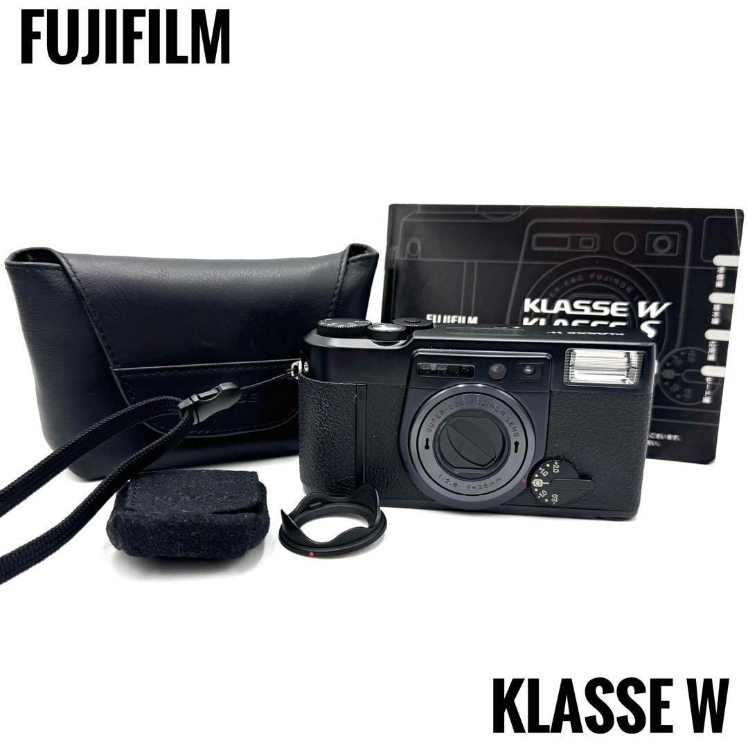 美品 FUJIFILM 富士フイルム KLASSE W クラッセ フィルムカメラ
