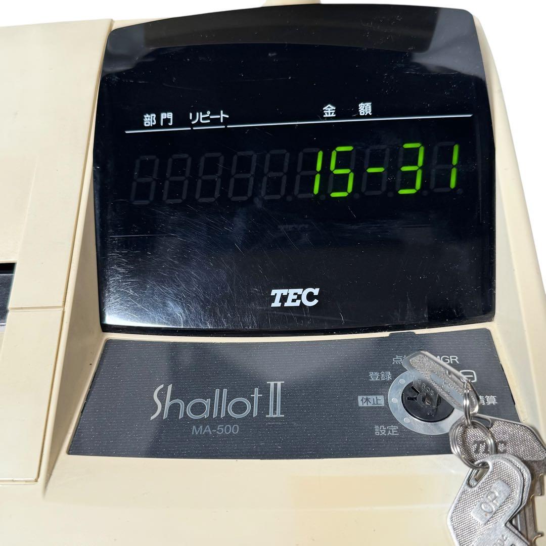 TEC 東芝テック 電子レジスター MA-500 Shallot Ⅱ