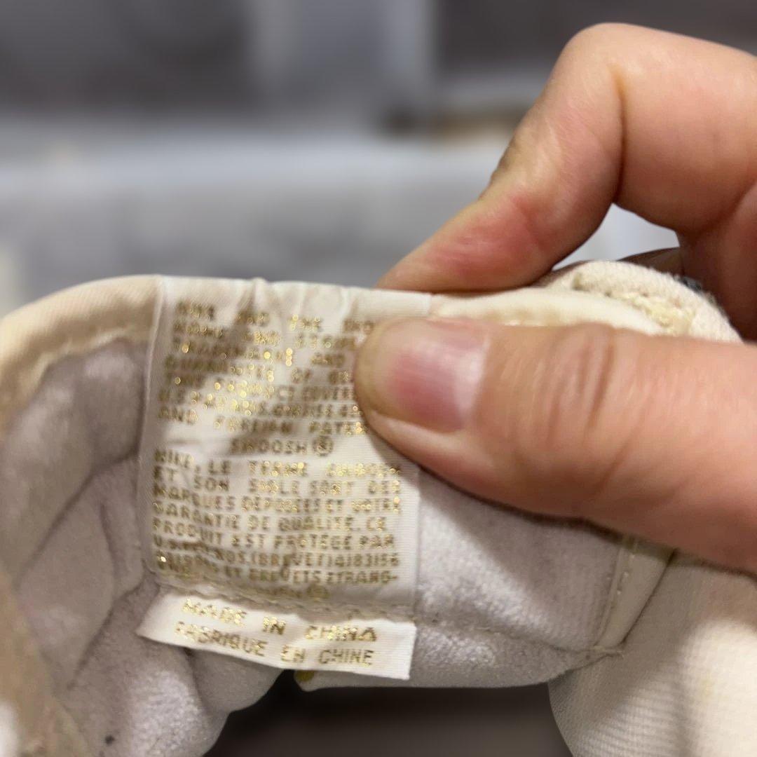 Nike Air force1 ハイカットシューズ ホワイト/グリーン