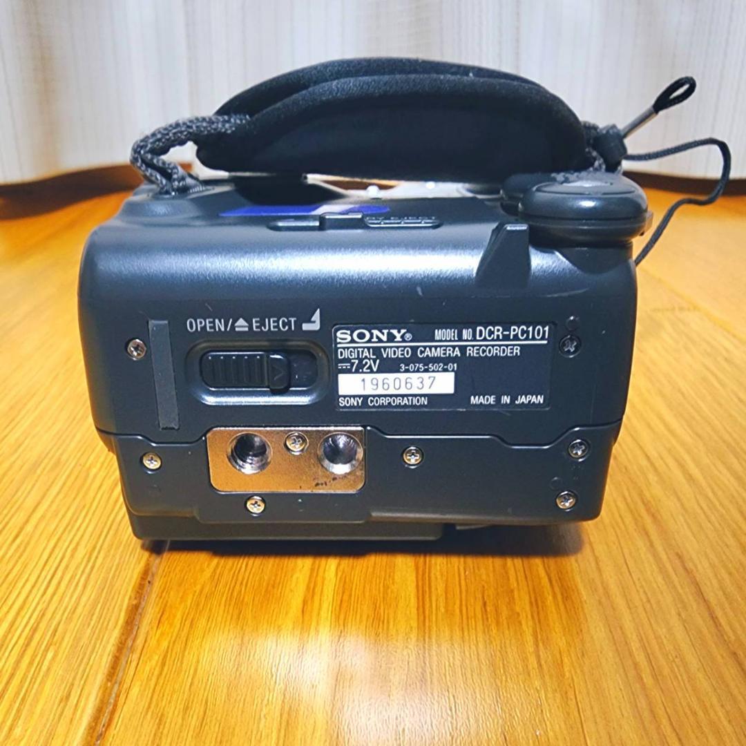 【動作確認済】SONY MiniDV 高画質 ビデオカメラ DCR-PC101