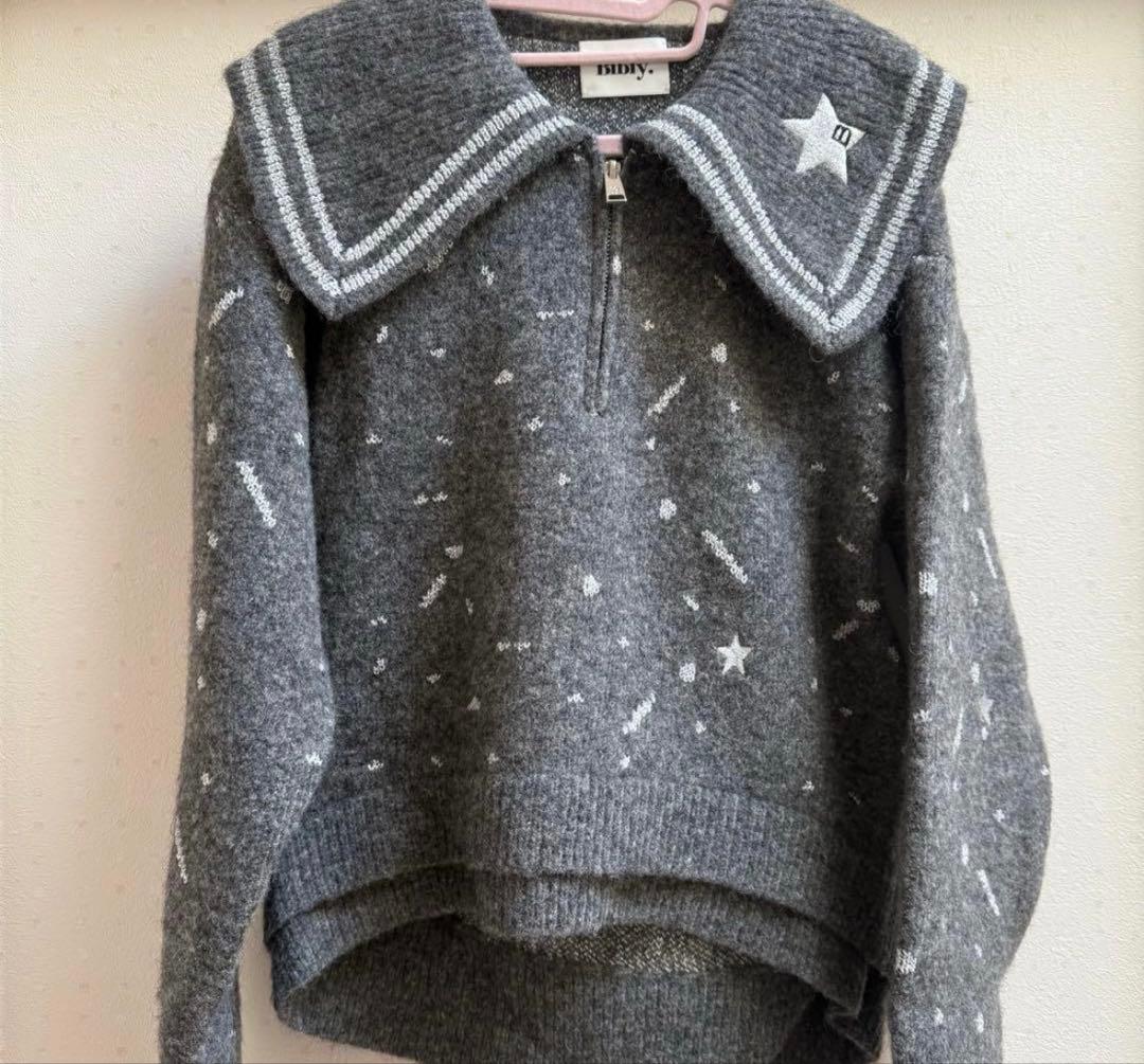 トップス MAISON BIBIY. STAR KNIT