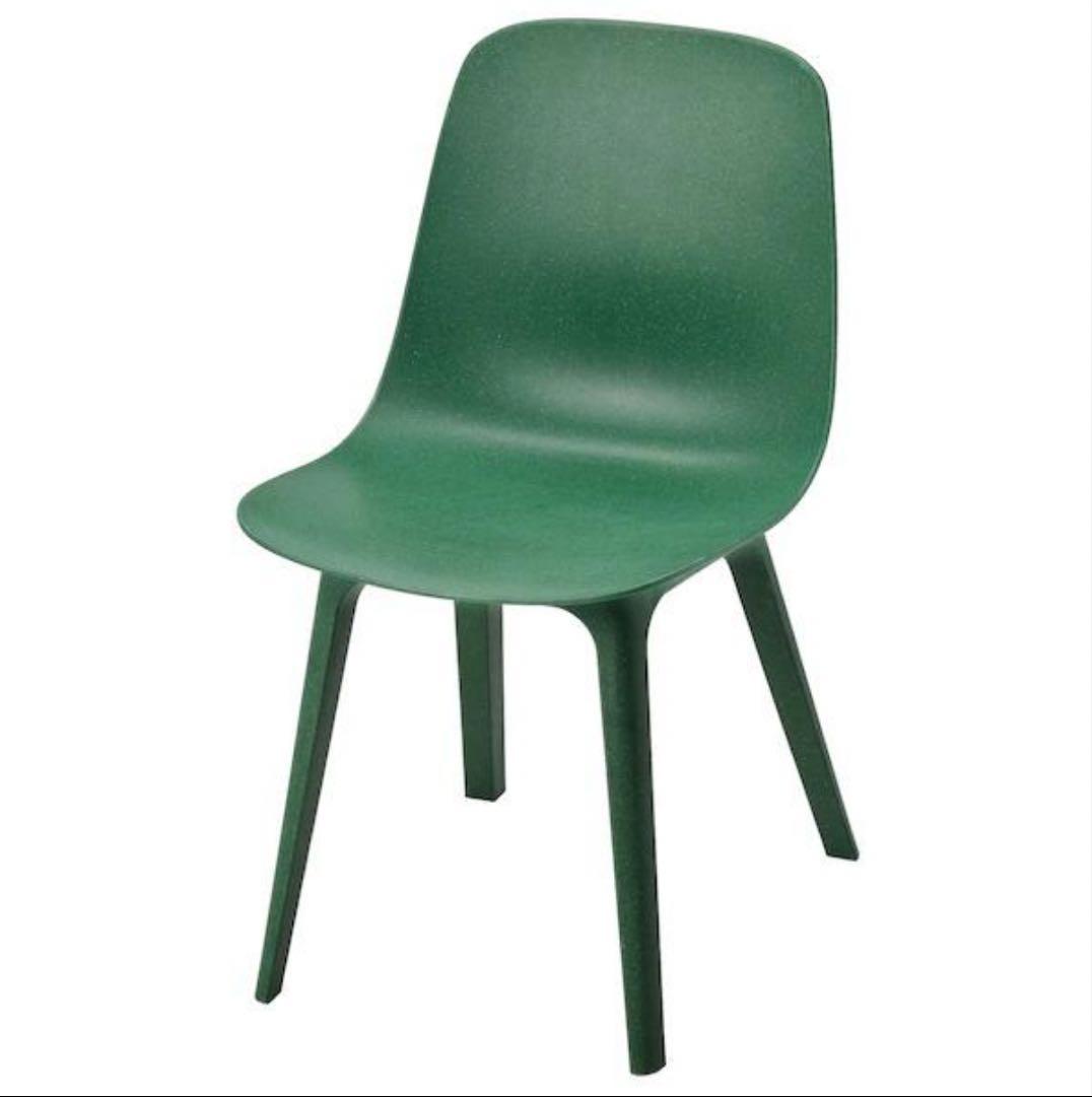 IKEA ODGER ダイニングチェア グリーン 廃盤色 椅子