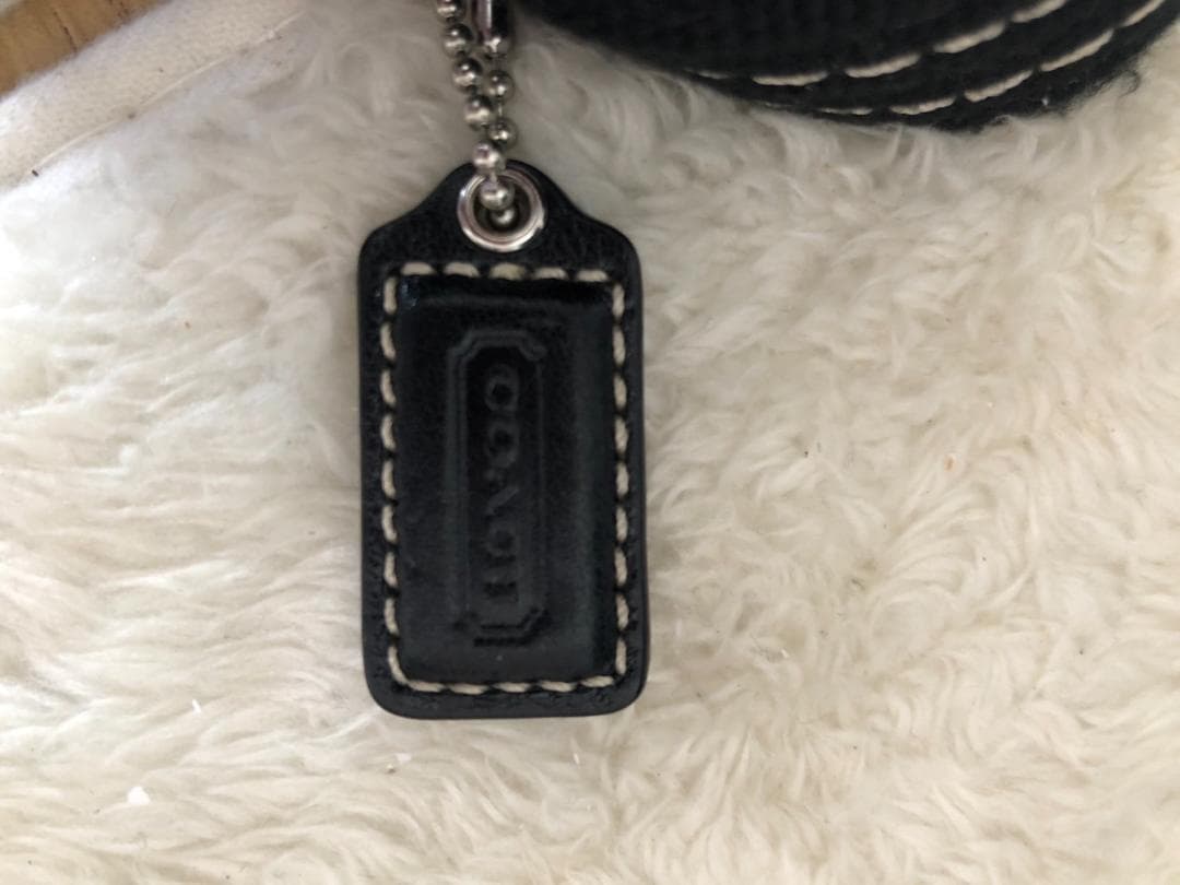 【未使用に近い】COACH　シグネチャー　ウエストバッグ+シューズケースのセット