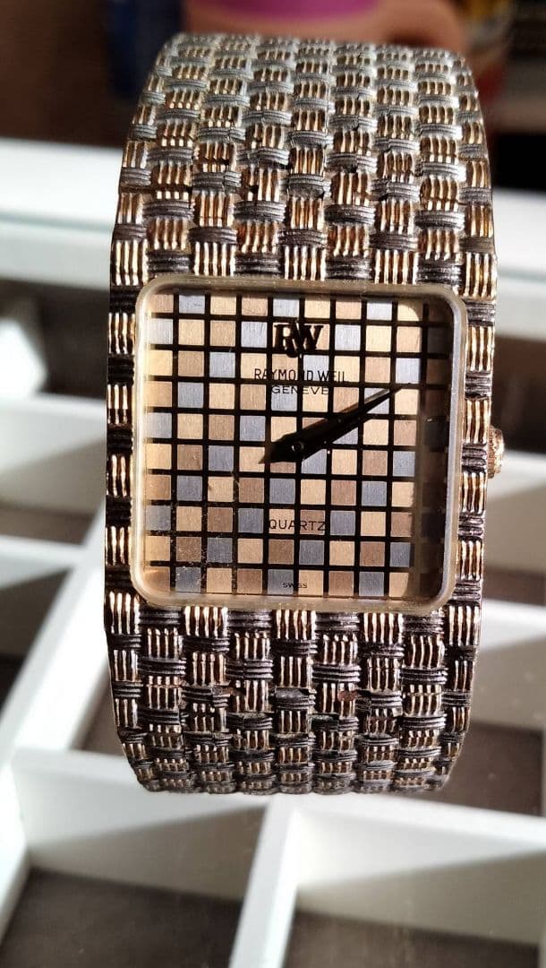 RAYMOND WEIL クォーツ時計 ゴールド ジャンク品 保証なし