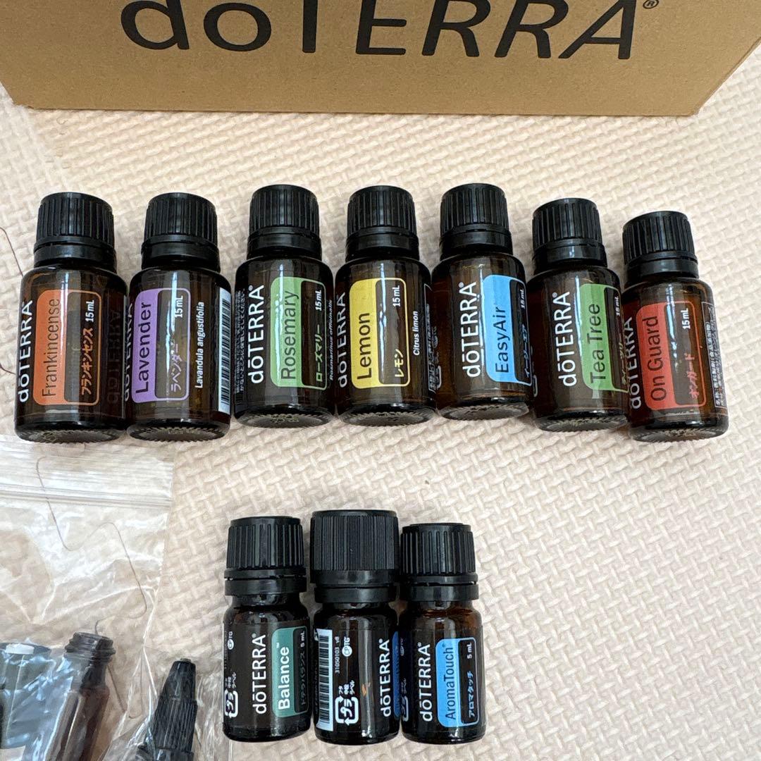 doTERRA エッセンシャルオイル 10本セット