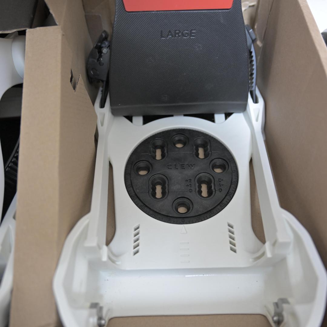 CLEW BINDING FREEDOM1.0 24-25 ホワイト Lサイズ