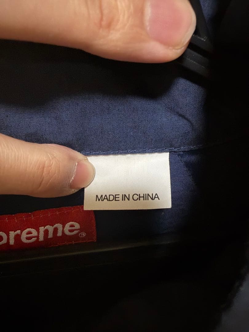 ジャケット・アウター Supreme Raglan Utility Jacket NAVY