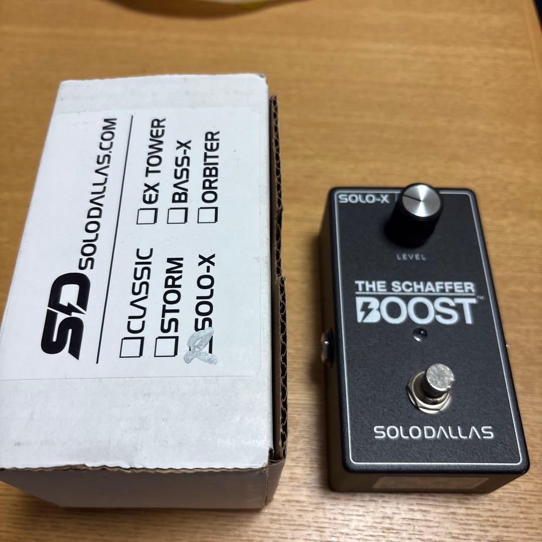 ギター SOLODALLAS THE SCHAEFFER BOOST solo-X