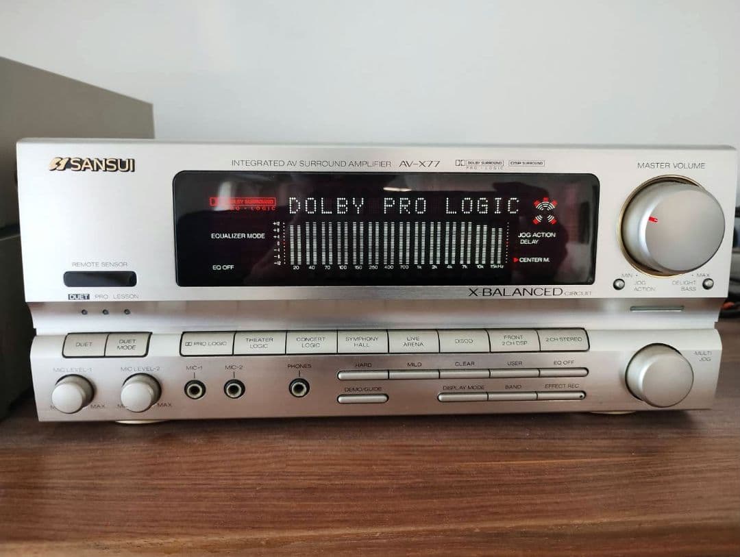 SANSUI　サンスイ　T-X77　AV-X77　CD-X77　システムコンポ