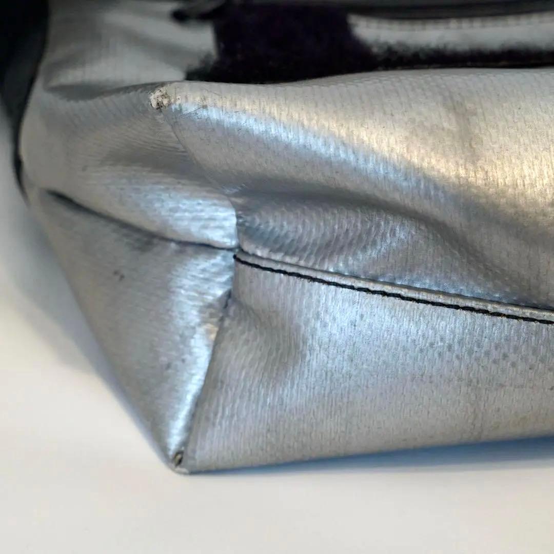 値下げ‪☆FREITAG F41 メッセンジャーバッグ シルバー/ブルー