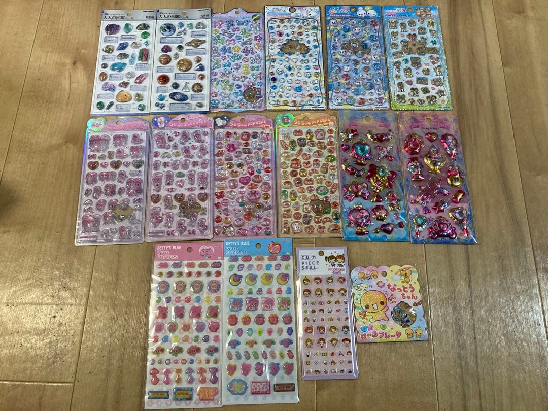 うるちゅる　ドロップ　シール　16点セット