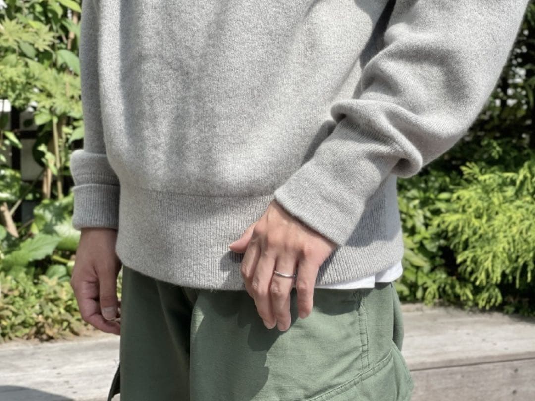 【期間限定価格】100% CASHMERE BIG HOODIE