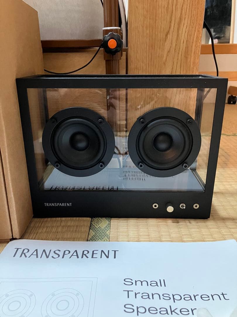 スピーカー・ウーファー TRANSPARENT Small Transparent Speaker