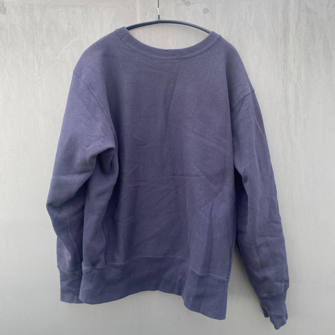 チャンピオンリバースウィーブ 復刻単色タグ ネイビー イエロー/ヴィンテージ