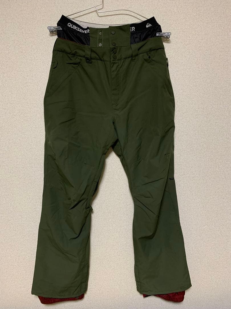 Quiksilver クイックシルバー　スノーボードウェア　上下セット　Mサイズ