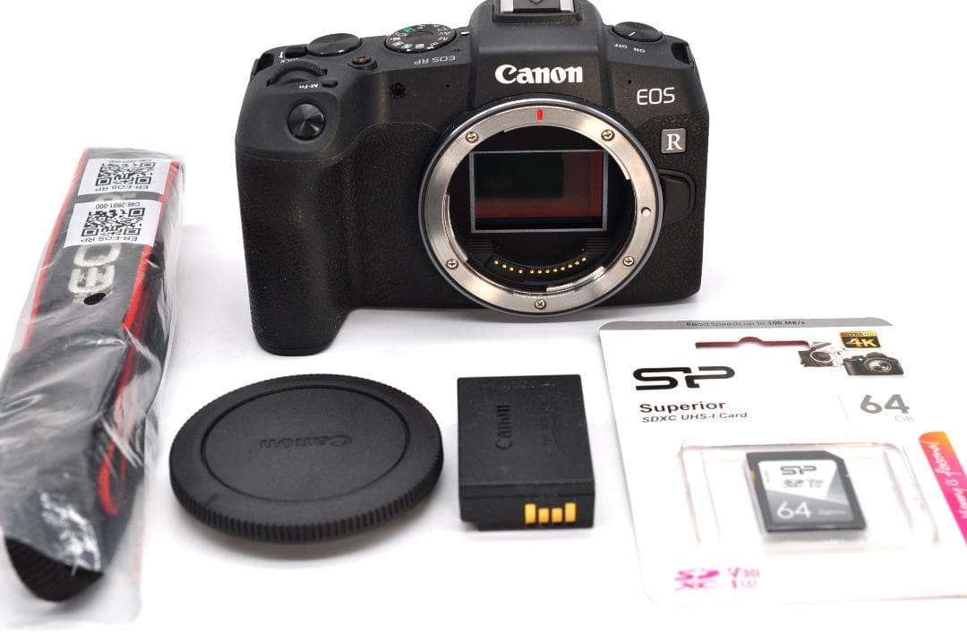 Canon EOS RP ミラーレスカメラ 本体 64GbSDXCカード付き