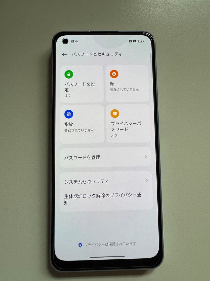 OPPO Reno7 A 6GB/128GB ケース付き