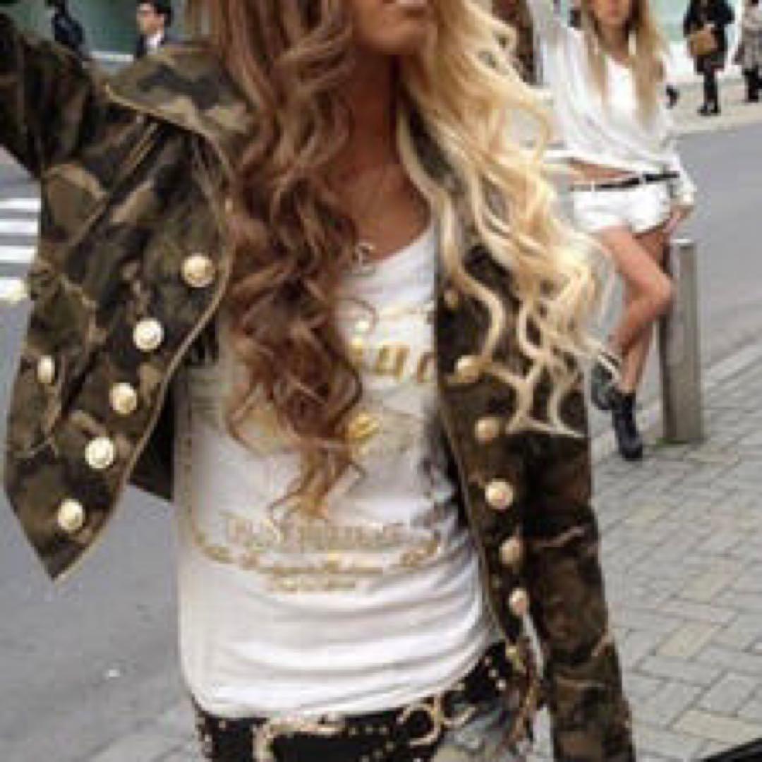 d.i.a ダイヤ　ギャル　迷彩　ジャケット　アーミー　2way