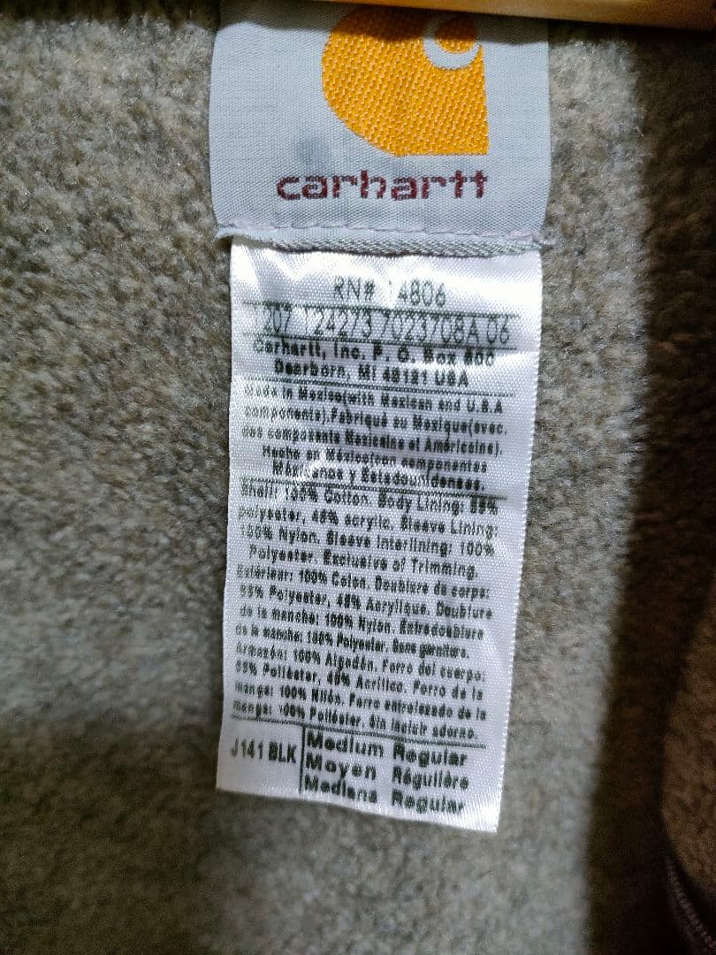 Carhartt J141 Sierra jacket ブラック