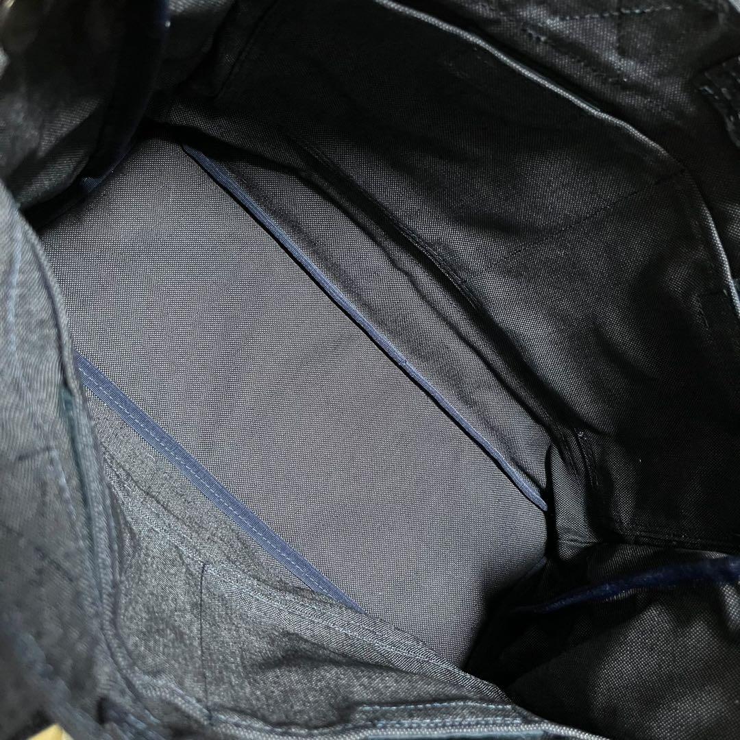 新品同様品 ポーター トートバッグ スモーキー ネイビー L 吉田カバン