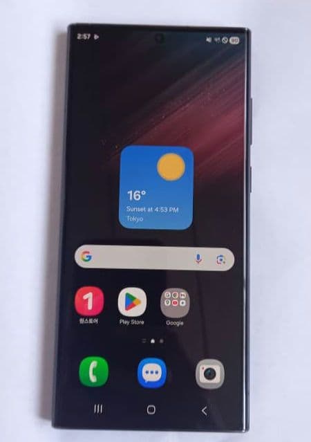 ブラック スマートフォン 本体