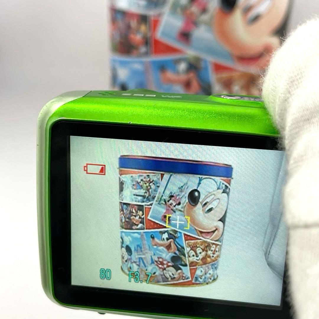 実写美⭕️【動作確認済】FUJIFILM 防水 FinePix Z33WP　緑