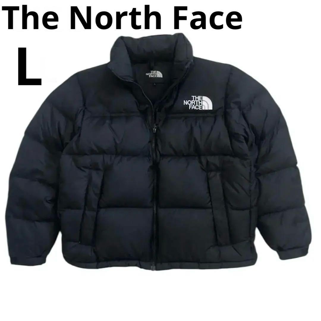 ① 希少サイズ✨ノースフェイス　ショートヌプシ　ダウンジャケット　レディース　L