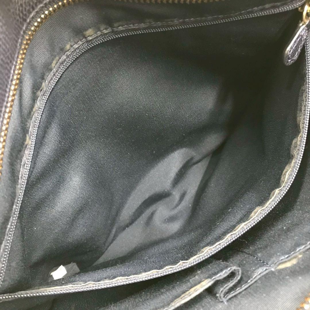 美品/定価10万✨コーチ トートバッグ A4収納可能 レザー ブラック 肩がけ