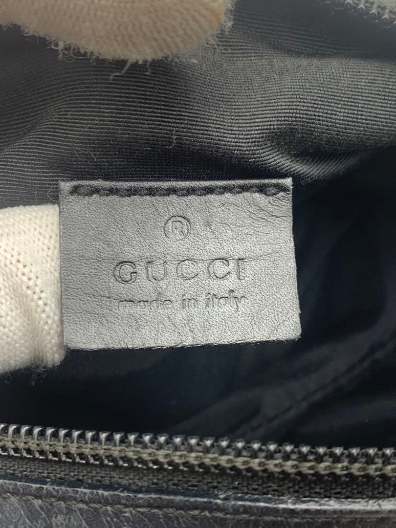 グッチ ポーチ GGキャンバス 29595 キャンバス ブラック レディース