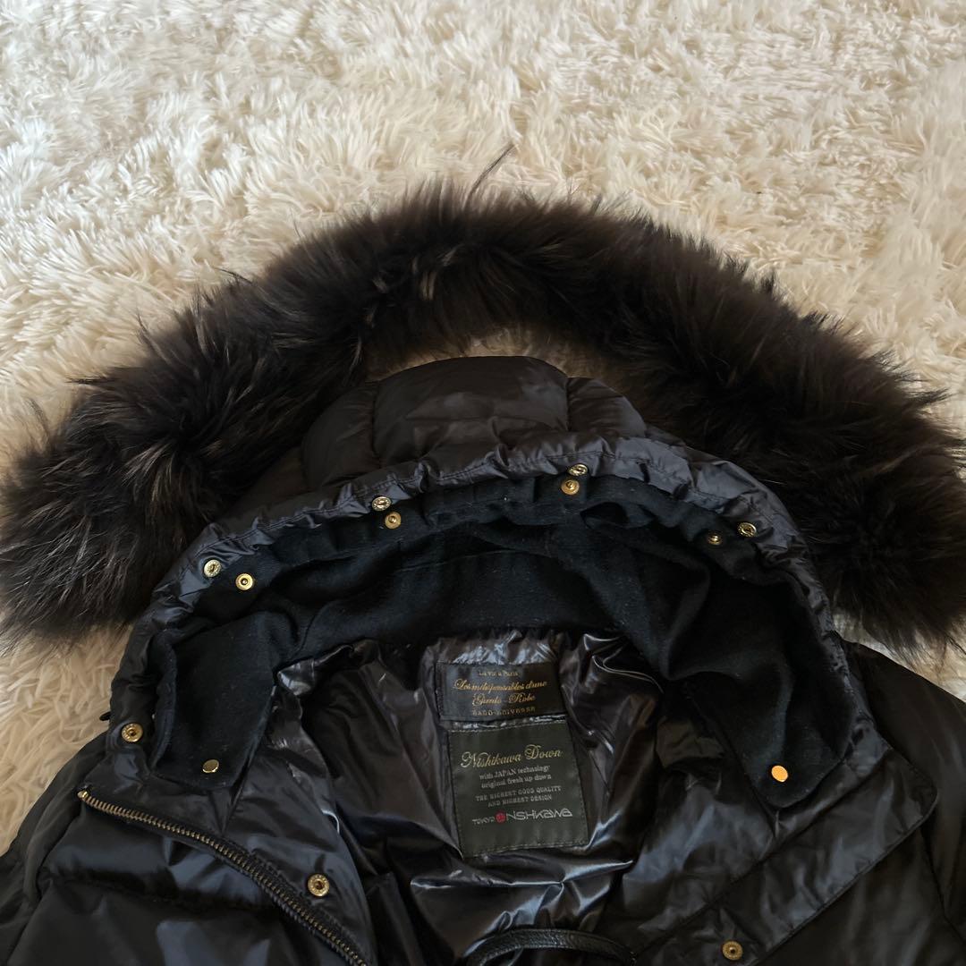 【美品】ナノ・ユニバース×西川ダウン　コラボ　ダウンコート　ダウンジャケット