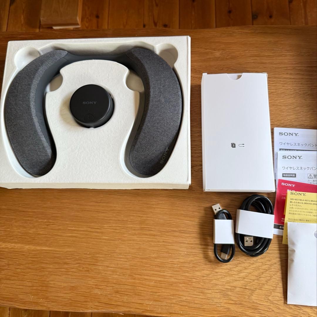 美品　SONY ネックスピーカー SRS-NS7