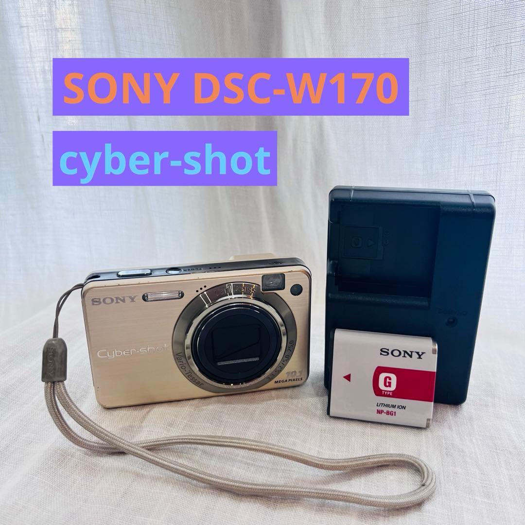 （早いもの勝ち）SONY cyber shot DSC-W170 平成レトロ