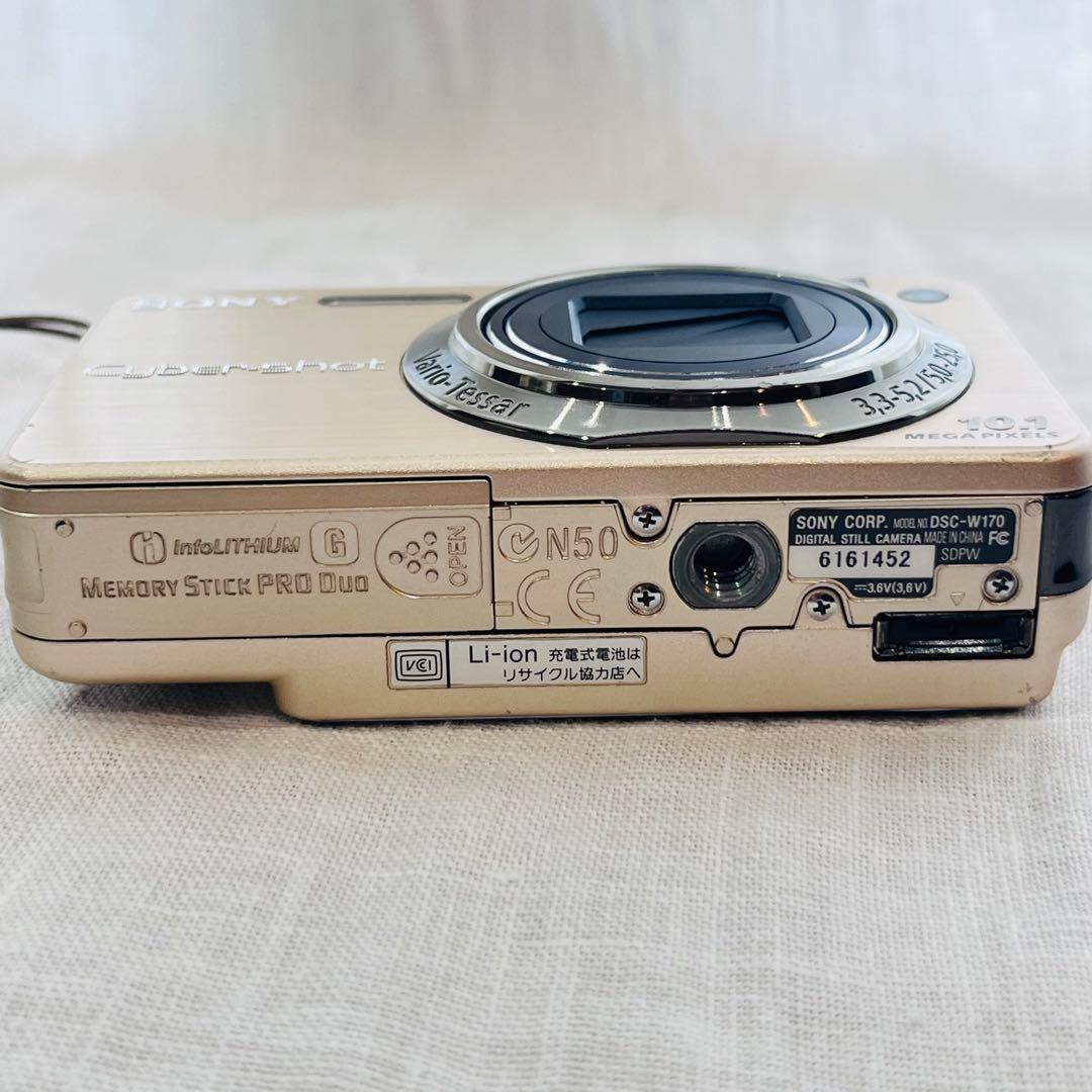（早いもの勝ち）SONY cyber shot DSC-W170 平成レトロ