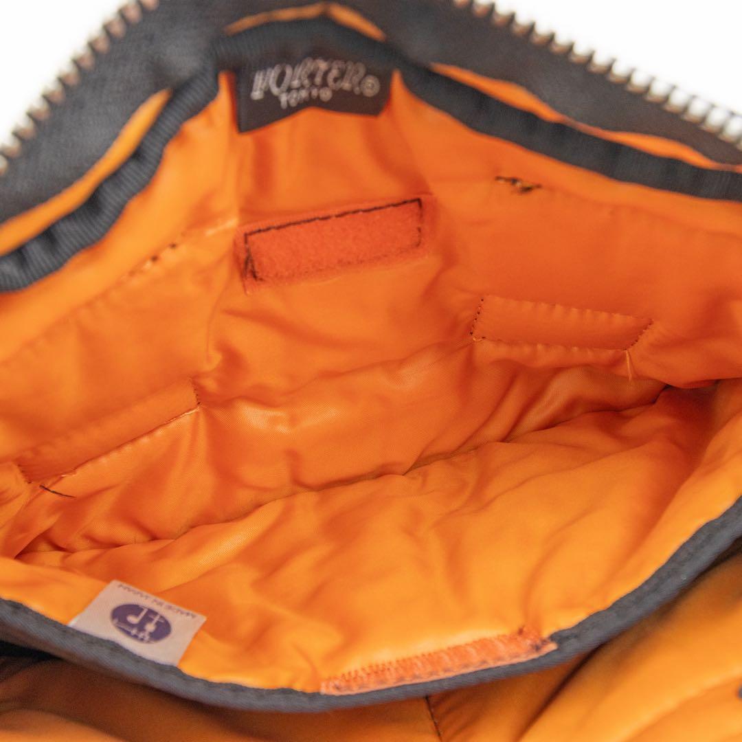 A024【美品】ポーター／タンカー　スリングバッグ　ショルダー　ナイロン　黒