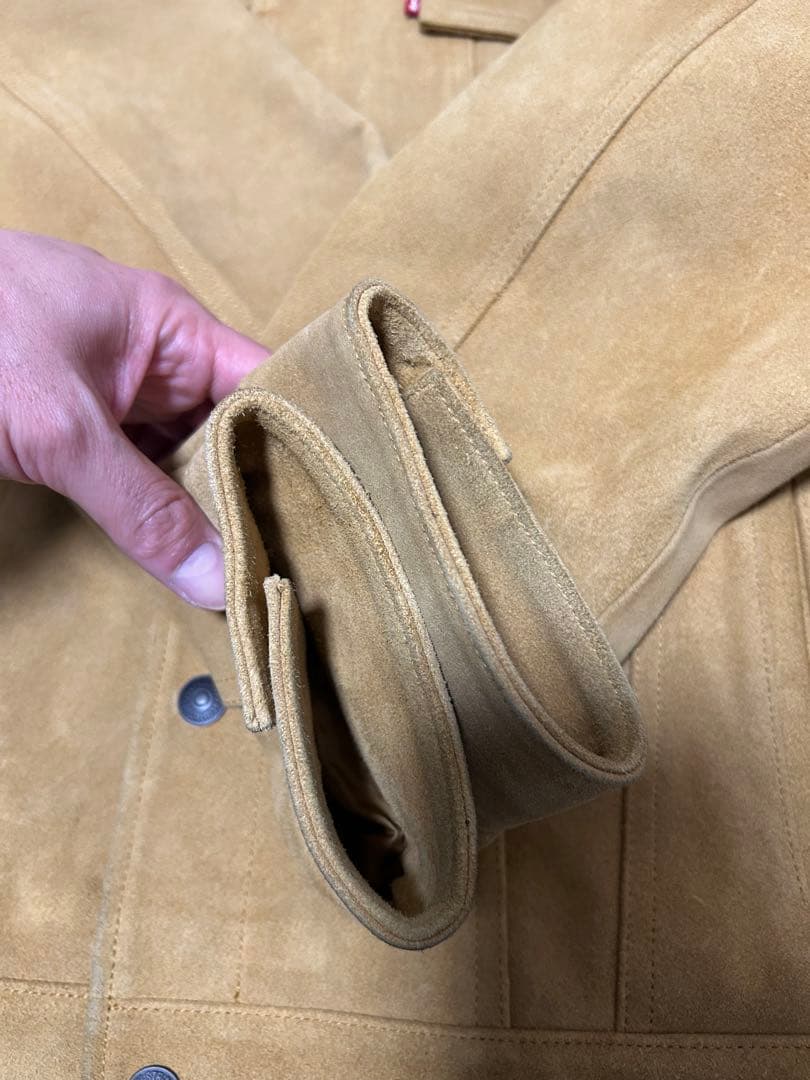 LEVI’S JS別注 TYPE III スエード トラッカージャケット