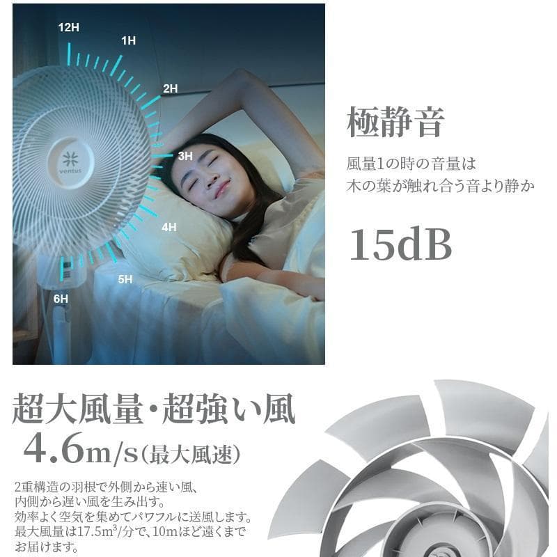 新品  ハイリビング扇風機 超薄型で完全収納  三脚式