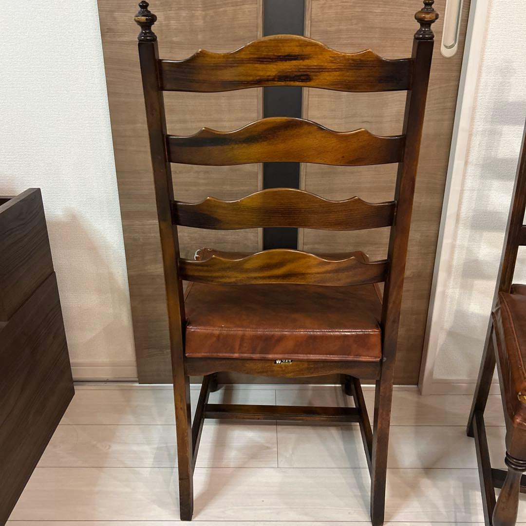 【レトロ】手渡し希望　カリモク製椅子　1脚