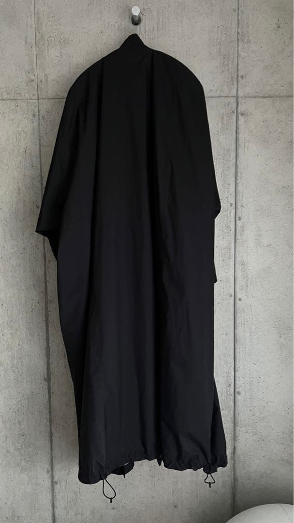 HYKE PERTEX MILITARY COAT サイズ2 BLACK