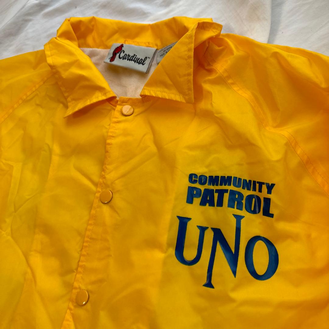 希少　カーディナル コーチジャケット ネイバーフッド　XLサイズ　イエロー