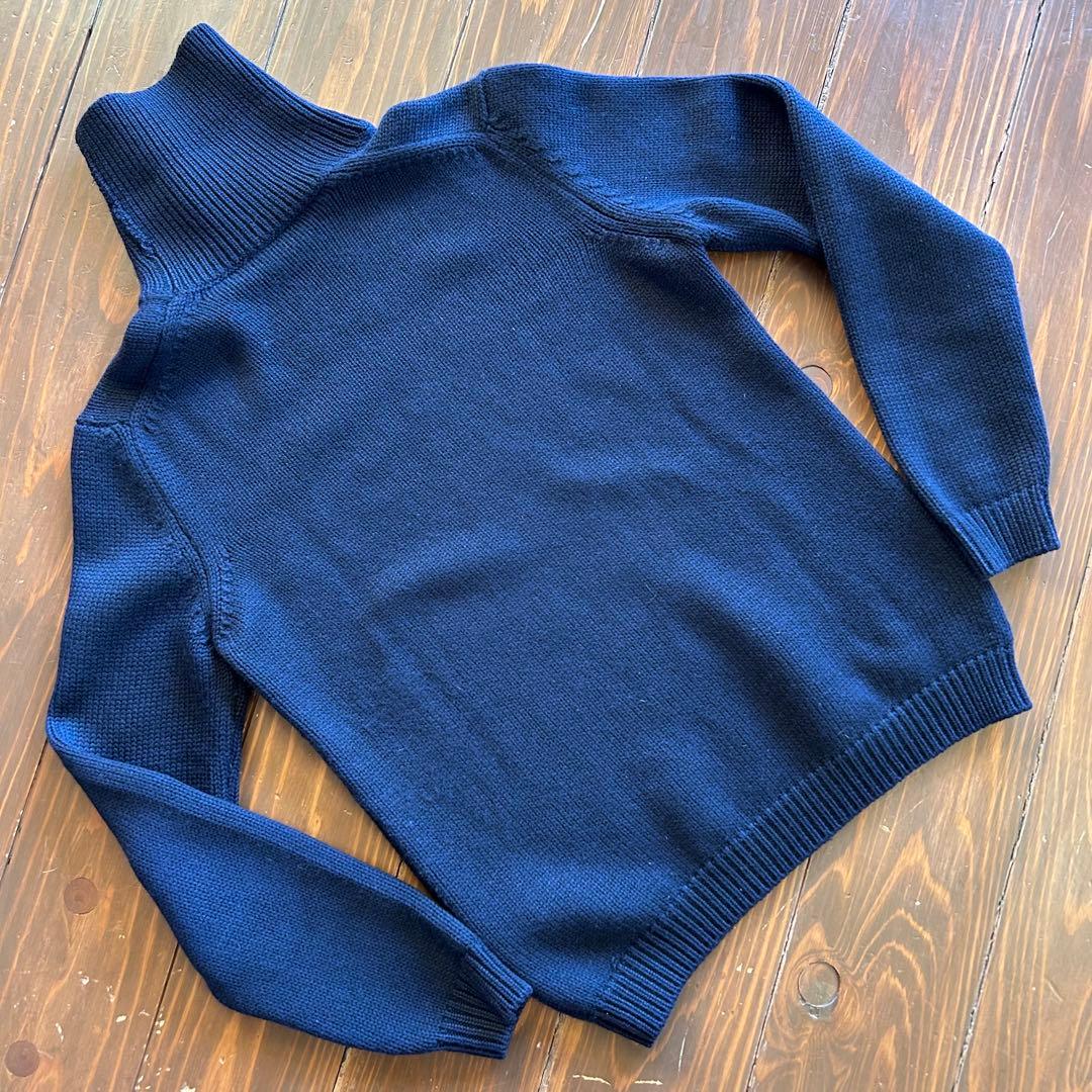 roberto collina ロベルトコリーナ定番タートル ダークネイビー46