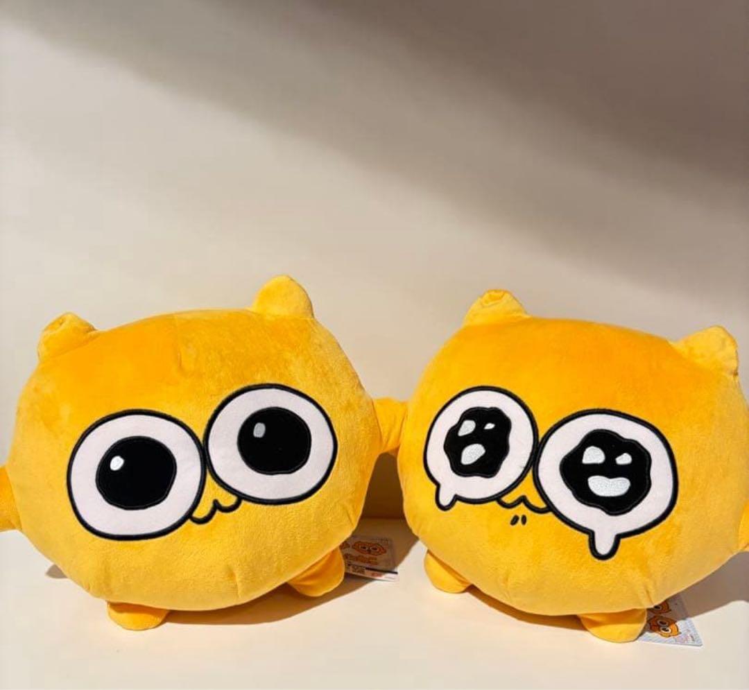 うんたねこ BIGぬいぐるみ 全2種セット ふつう かなしい