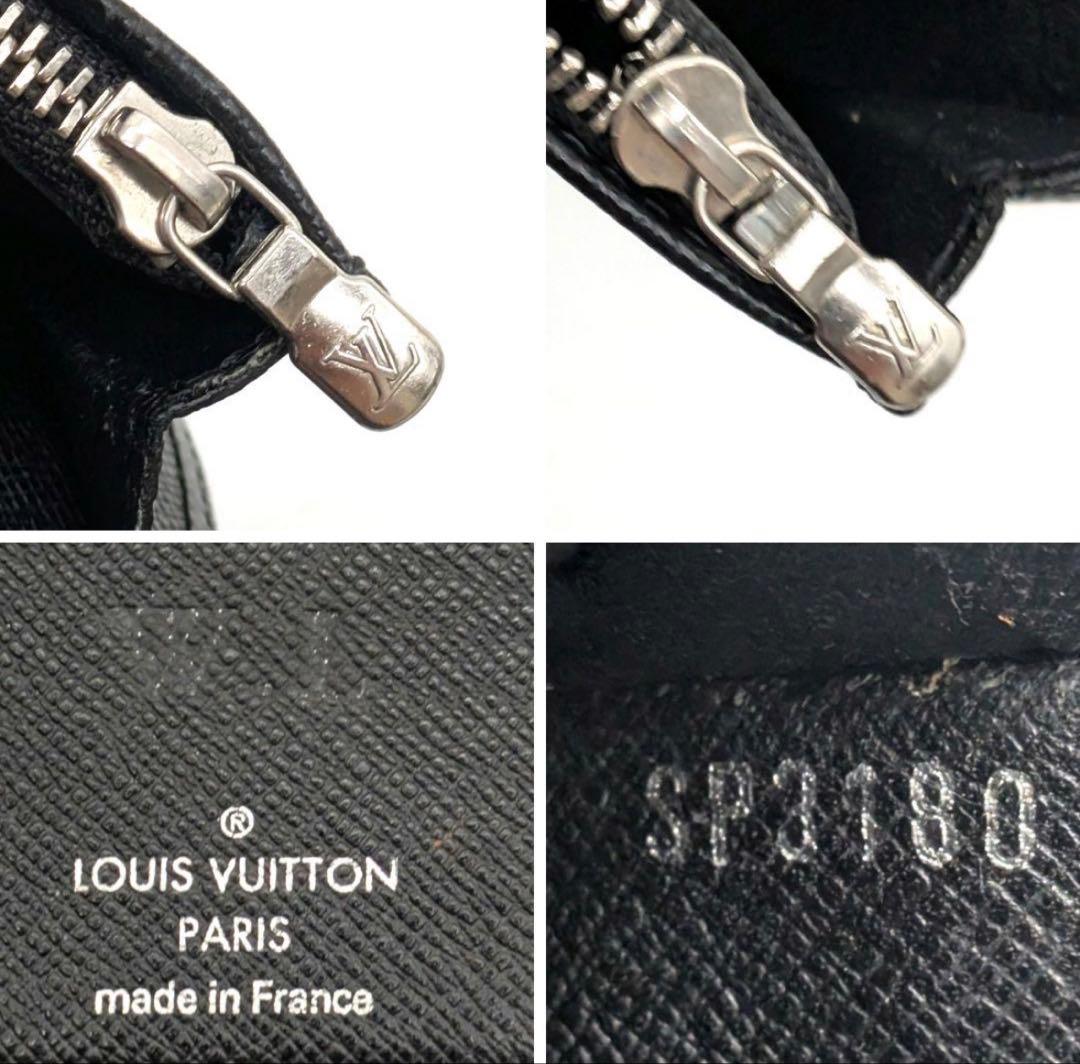 T*o様 箱つきルイヴィトンタイガ ポルトフォイ ユブラザ 長財布 ブラック系