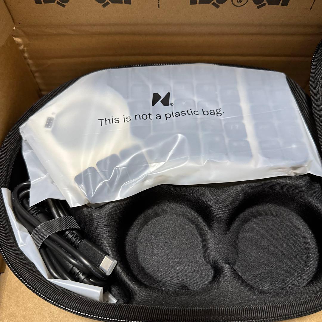 Naya Create(Touch, Touch) + 無刻印キーキャップ