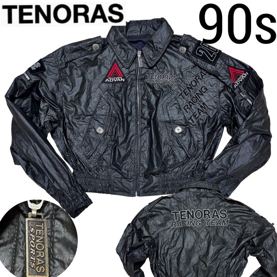 激レア スタッフ用 90s■TENORAS■レーシング ジャケット ショート S