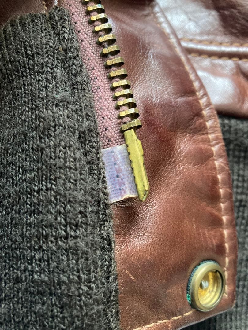 Schott USA 184SM ボア レザージャケット ヴィンテージ