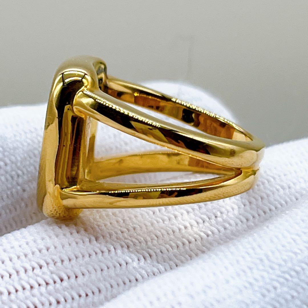 【エルメス】コロゾリング #55 馬車 ゴールド ヴィンテージ 純正ケース付