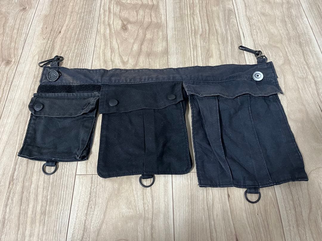 undercoverism アンダーカバー ヒップバッグ ウエストバッグ　黒